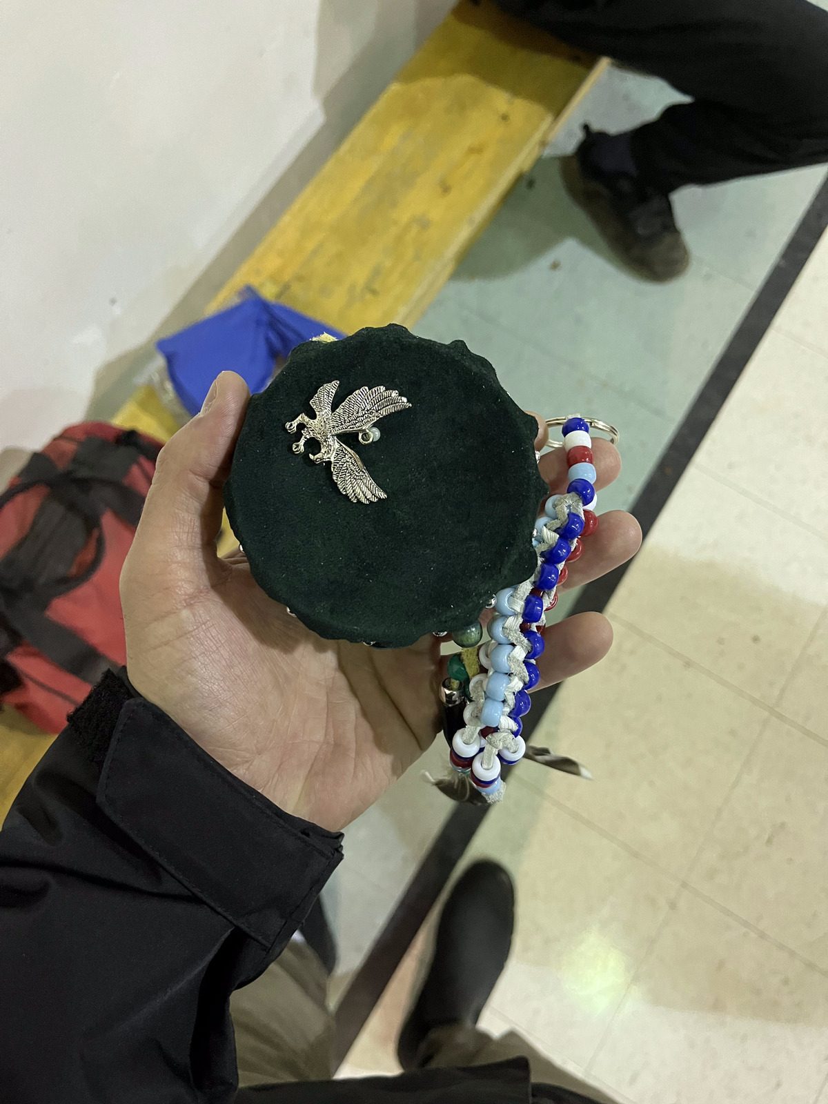 Beadwork and regalia from a community we serve